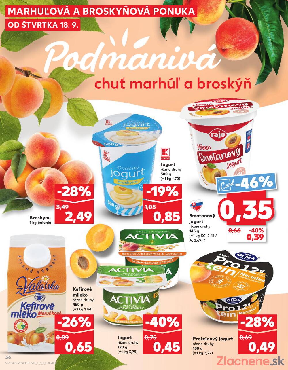 Leták Kaufland - Kaufland 18.9. - 24.9. - Kaufland Veľký Meder - strana 36