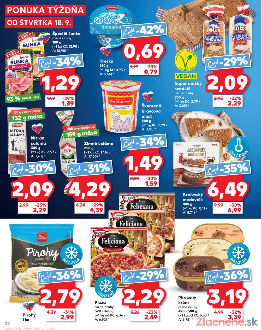 Leták Kaufland - Kaufland 18.9. - 24.9. - Kaufland - Pezinok-Grinava - strana 22