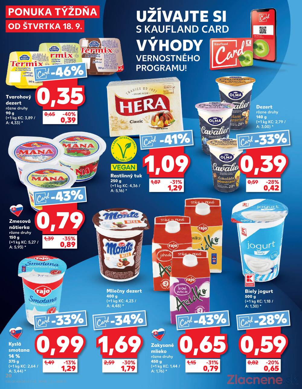 Leták Kaufland - Kaufland 18.9. - 24.9. - Kaufland Bratislava - Avion (Ivanská cesta) - strana 20