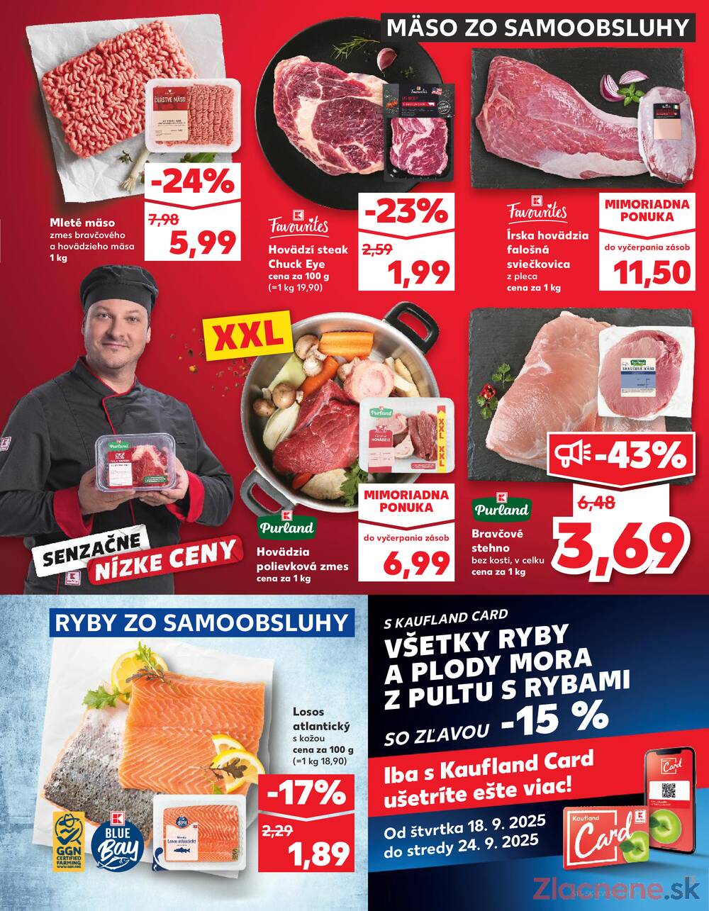 Leták Kaufland - Kaufland 18.9. - 24.9. - Kaufland Prešov - Sekčov  - strana 13