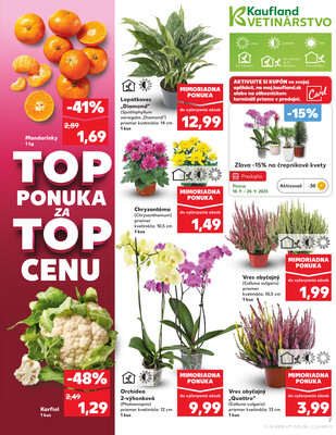 Kaufland 18.9. - 24.9. - Kaufland Prešov - Sekčov 