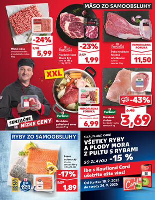 Kaufland 18.9. - 24.9. - Kaufland Prešov - Sekčov 