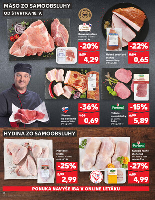 Kaufland 18.9. - 24.9. - Kaufland Prešov - Sekčov 