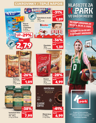 Kaufland 18.9. - 24.9. - Kaufland Prešov - Sekčov 