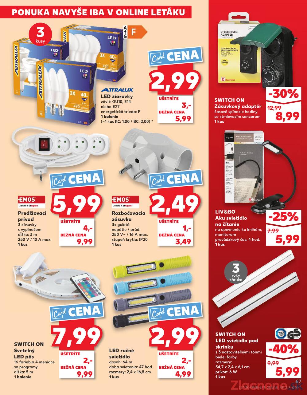 Leták Kaufland - Kaufland 18.9. - 24.9. - Kaufland Skalica - Mallého - strana 67