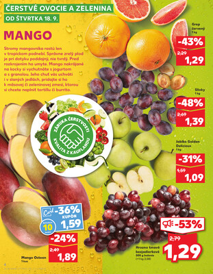 Kaufland 18.9. - 24.9. - Kaufland Skalica - Mallého