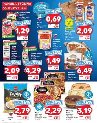 Kaufland 18.9. - 24.9. - Kaufland Skalica - Mallého