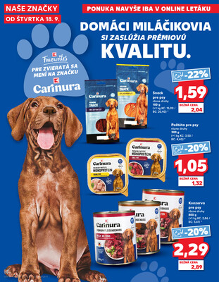 Kaufland 18.9. - 24.9. - Kaufland Skalica - Mallého