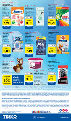Tesco supermarkety od 24.9. do 30.9.2025