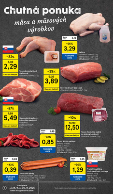 Tesco malé hypermarkety od 24.9. do 30.9.2025