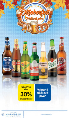 Tesco malé hypermarkety od 24.9. do 30.9.2025