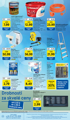 Tesco malé hypermarkety od 24.9. do 30.9.2025