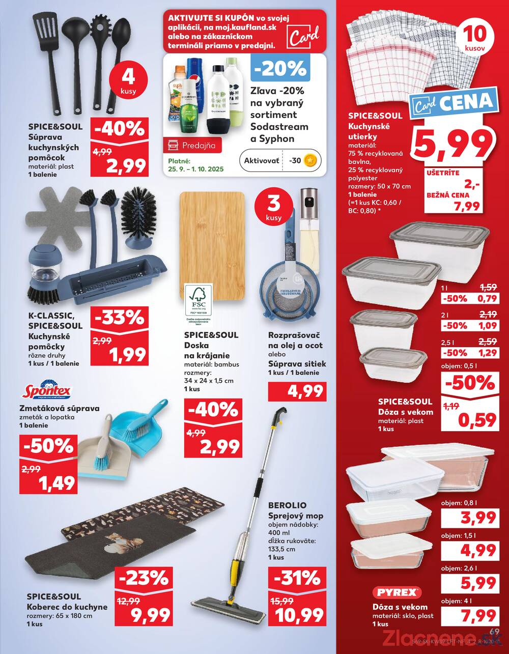 Leták Kaufland - Kaufland 25.9. - 1.10. - Kaufland Brezno - strana 69