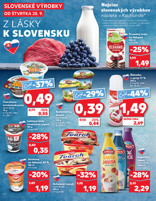 Kaufland 25.9. - 1.10. - Kaufland Brezno