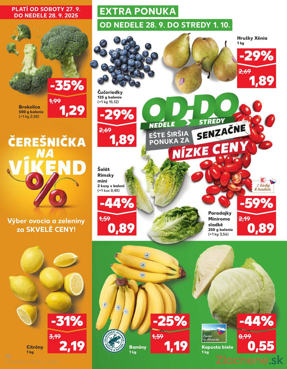 Leták Kaufland - Kaufland 25.9. - 1.10. - Kaufland Detva - strana 72