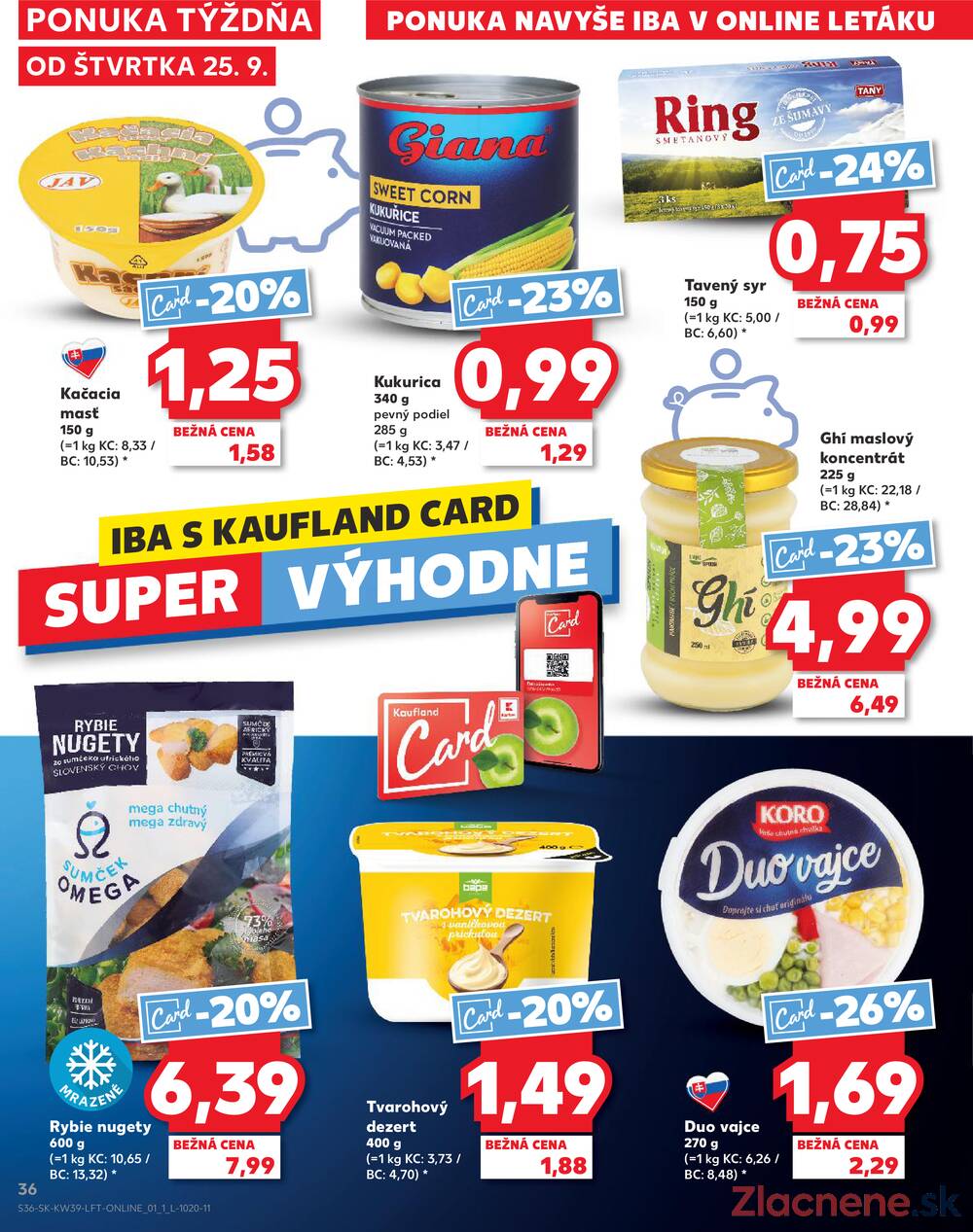 Leták Kaufland - Kaufland 25.9. - 1.10. - Kaufland Michalovce - strana 36