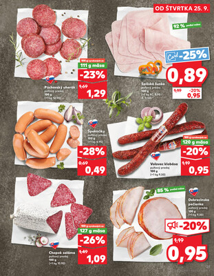 Kaufland 25.9. - 1.10. - Kaufland Michalovce