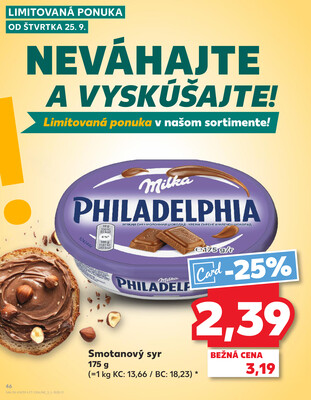 Kaufland 25.9. - 1.10. - Kaufland Michalovce