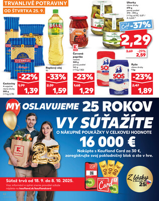 Kaufland 25.9. - 1.10. - Kaufland Bardejov