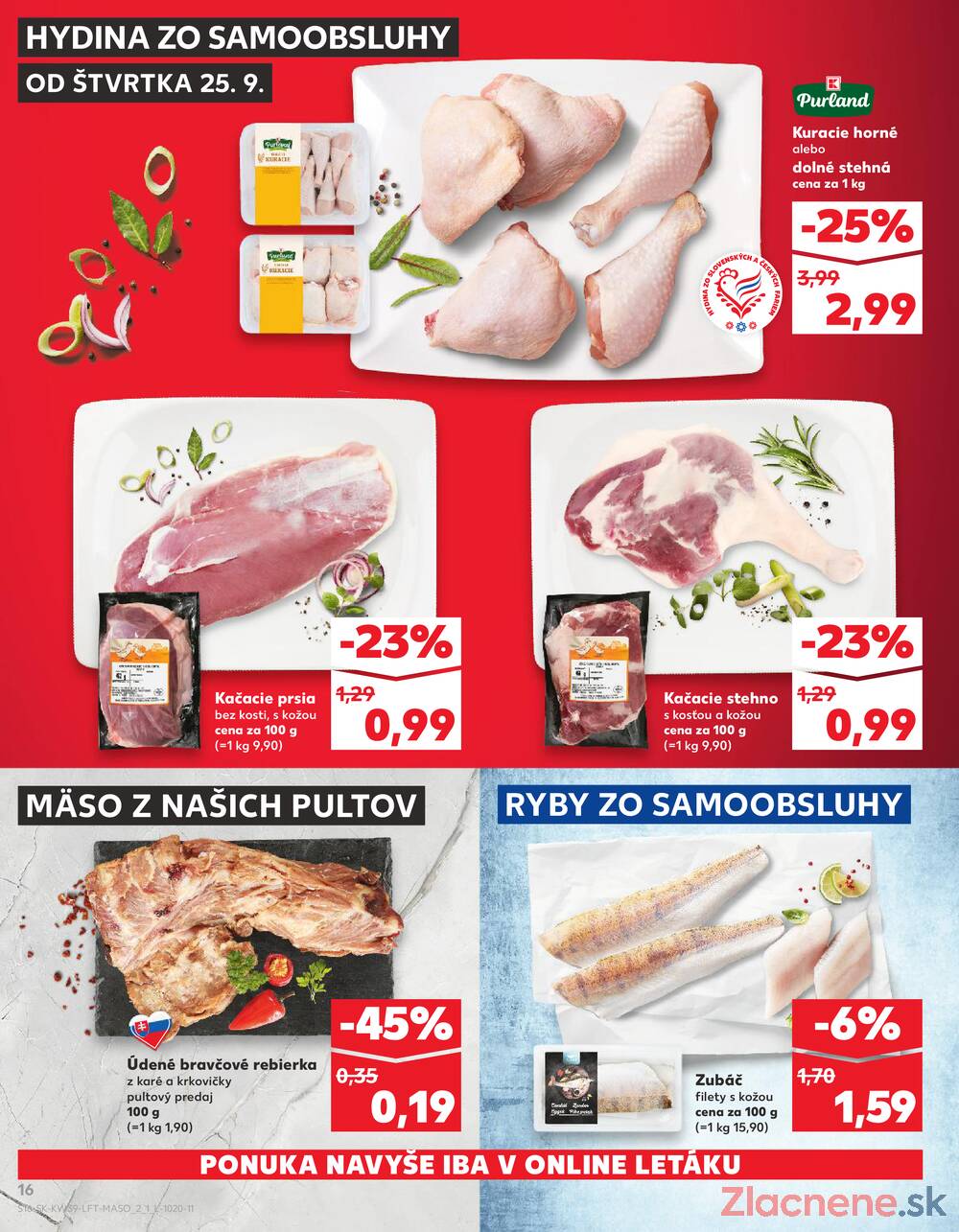 Leták Kaufland - Kaufland 25.9. - 1.10. - Kaufland Stará Ľubovňa - strana 16