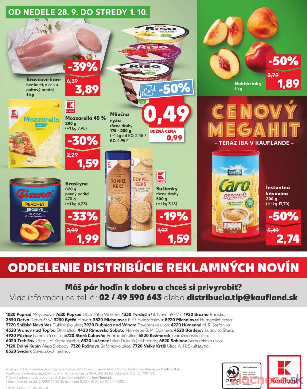 Leták Kaufland - Kaufland 25.9. - 1.10. - Kaufland Stará Ľubovňa - strana 78