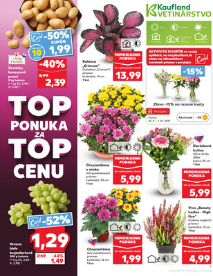 Kaufland 25.9. - 1.10. - Kaufland Stará Ľubovňa