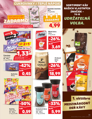 Kaufland 25.9. - 1.10. - Kaufland Stará Ľubovňa