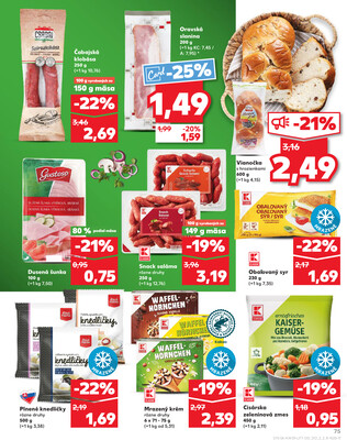 Kaufland 25.9. - 1.10. - Kaufland Stará Ľubovňa