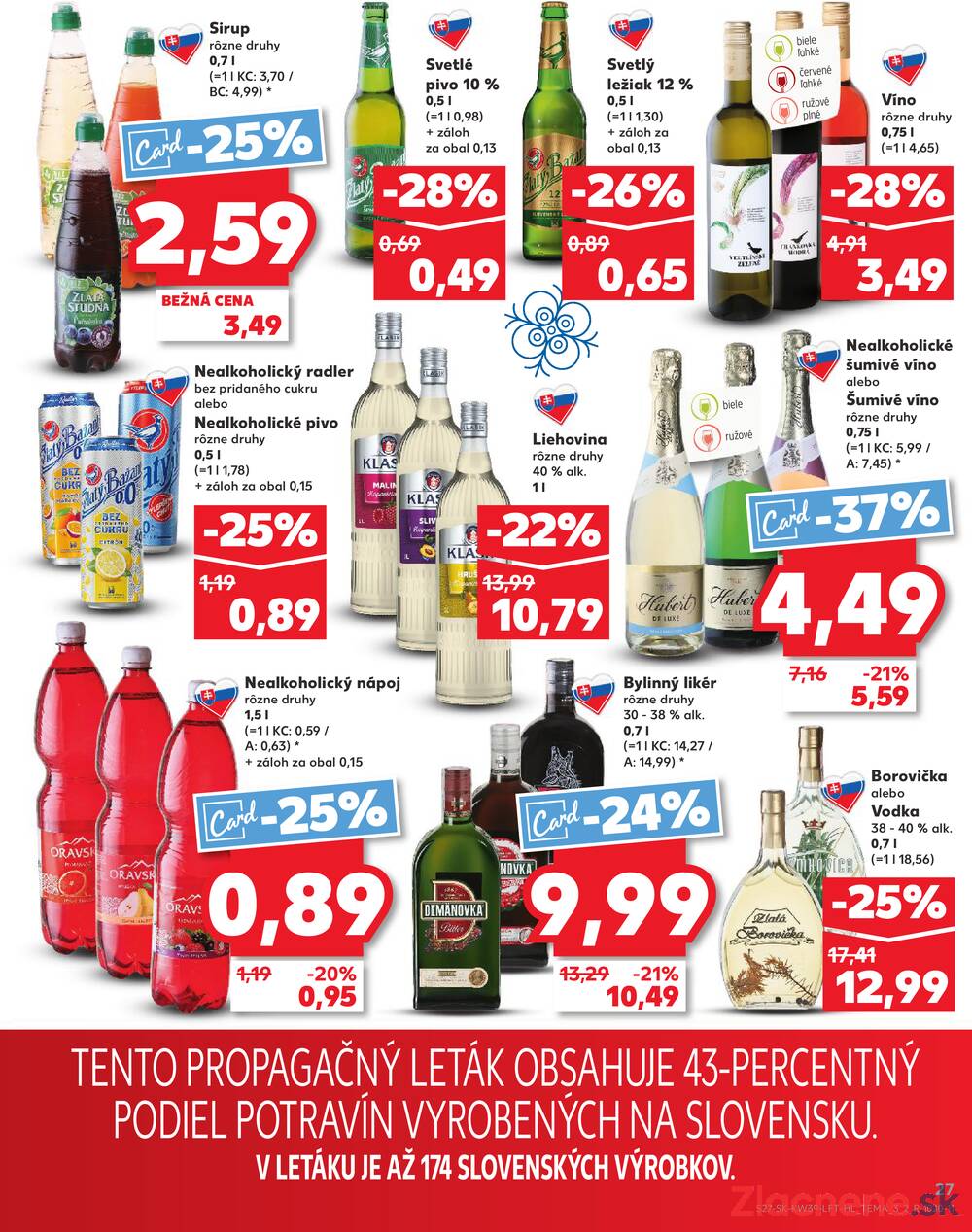 Leták Kaufland - Kaufland 25.9. - 1.10. - Kaufland Trebišov - strana 27