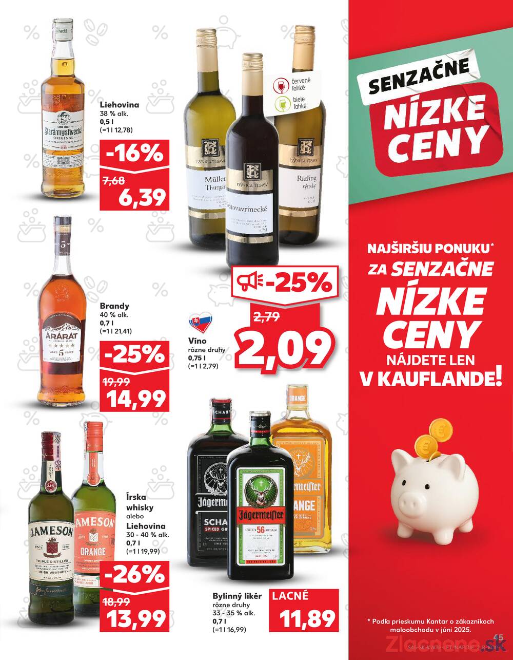 Leták Kaufland - Kaufland 25.9. - 1.10. - Kaufland Trebišov - strana 45
