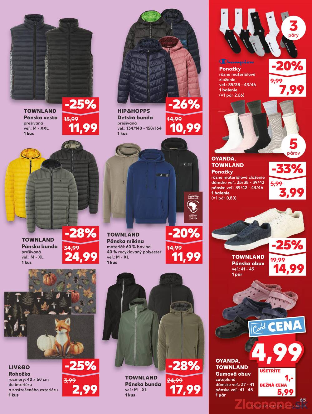 Leták Kaufland - Kaufland 25.9. - 1.10. - Kaufland Trebišov - strana 65