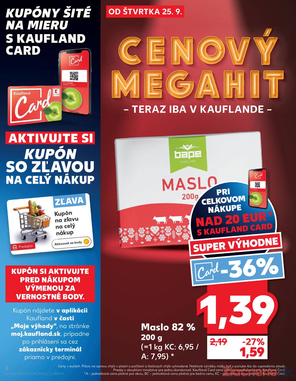 Leták Kaufland - Kaufland 25.9. - 1.10. - Kaufland Sabinov - strana 2