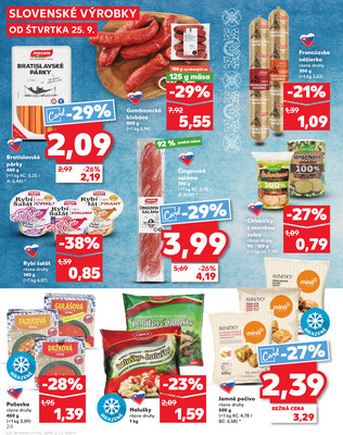 Kaufland 25.9. - 1.10. - Kaufland Rožňava