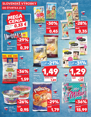 Kaufland 25.9. - 1.10. - Kaufland Rožňava
