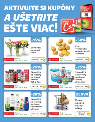 Kaufland 25.9. - 1.10. - Kaufland Rožňava