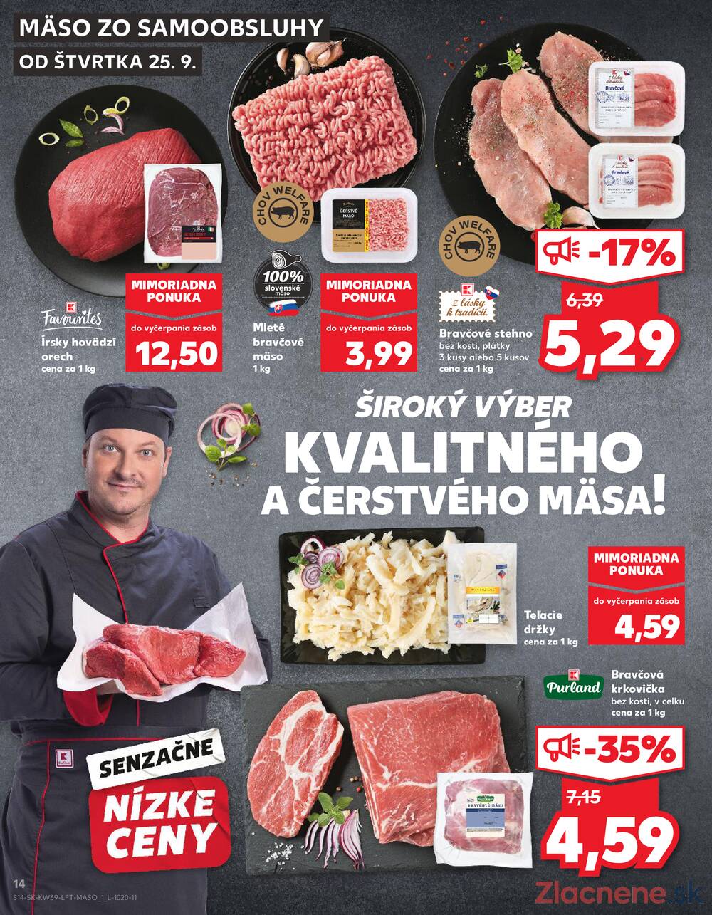 Leták Kaufland - Kaufland 25.9. - 1.10. - Kaufland (A. H. Škultétyho, Veľký Krtíš) - strana 14