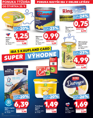 Kaufland 25.9. - 1.10. - Kaufland Svidník