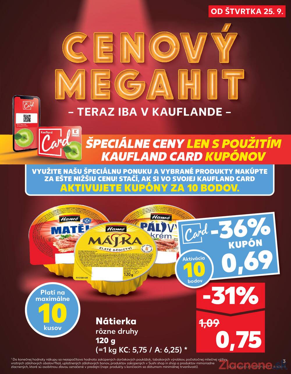 Leták Kaufland - Kaufland 25.9. - 1.10. - Kaufland Bratislava - Petržalka - strana 3