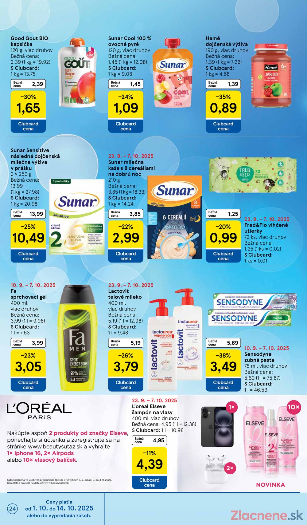 Leták Tesco - Tesco malé hypermarkety od 1.10. do 7.10.2025 - strana 24