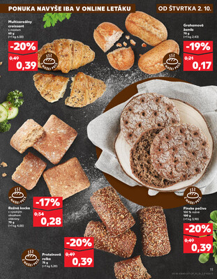 Kaufland 2.10. - 8.10. - Kaufland Púchov