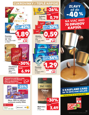 Kaufland 2.10. - 8.10. - Kaufland Púchov