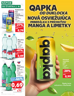 Kaufland 2.10. - 8.10. - Kaufland Púchov