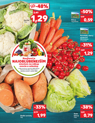 Kaufland 2.10. - 8.10. - Kaufland Michalovce (Humenská cesta)