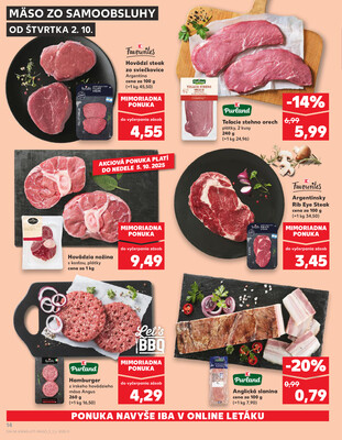 Kaufland 2.10. - 8.10. - Kaufland Michalovce (Humenská cesta)
