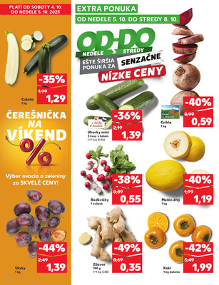Kaufland 2.10. - 8.10. - Kaufland Michalovce (Humenská cesta)