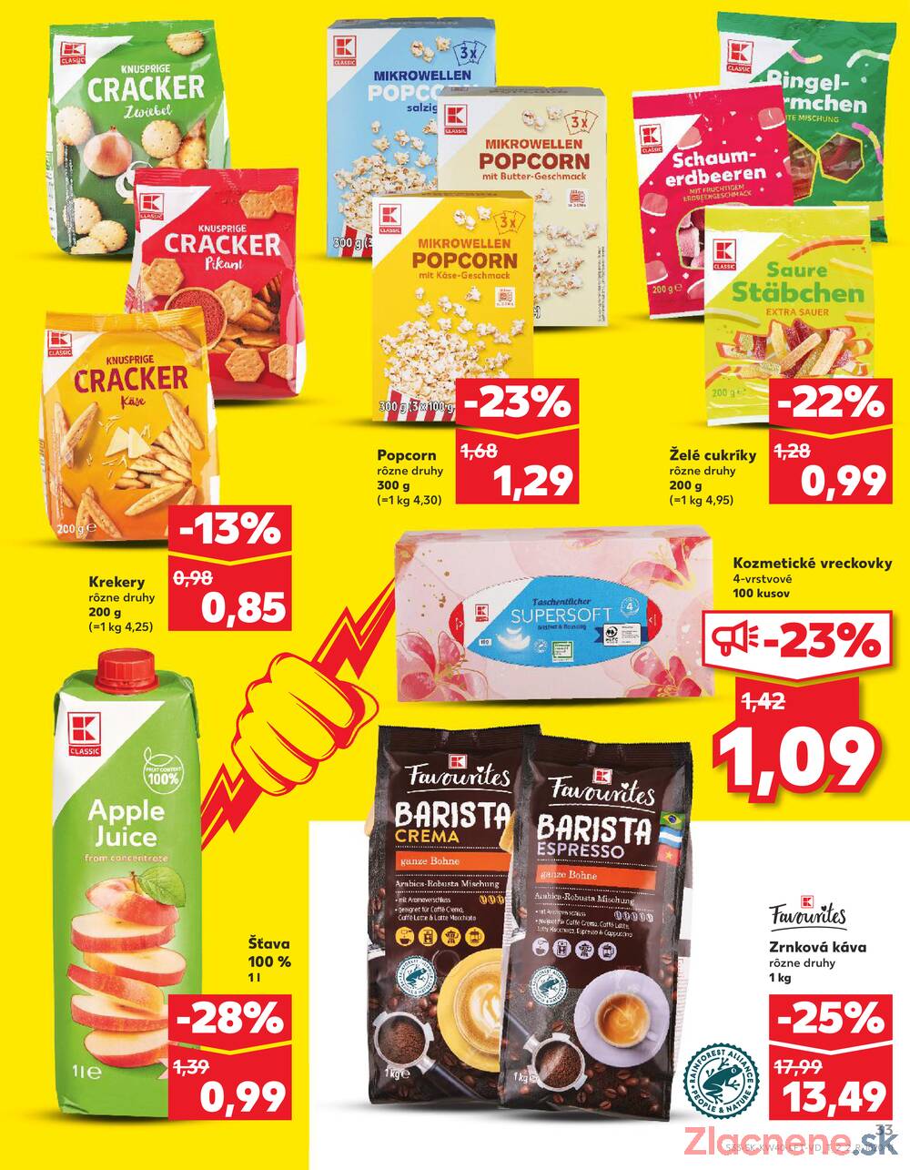 Leták Kaufland - Kaufland 2.10. - 8.10. - Kaufland Zlaté Moravce - strana 33