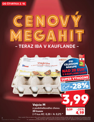 Kaufland 2.10. - 8.10. - Kaufland Trnava - Nová ul.