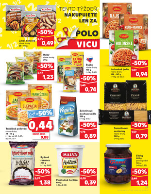 Kaufland 2.10. - 8.10. - Kaufland Trnava - Nová ul.