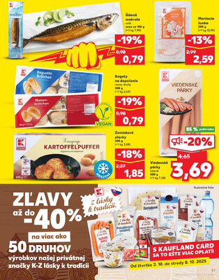 Kaufland 2.10. - 8.10. - Bratislava-Patrónka