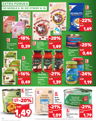 Kaufland 2.10. - 8.10. - Bratislava-Patrónka